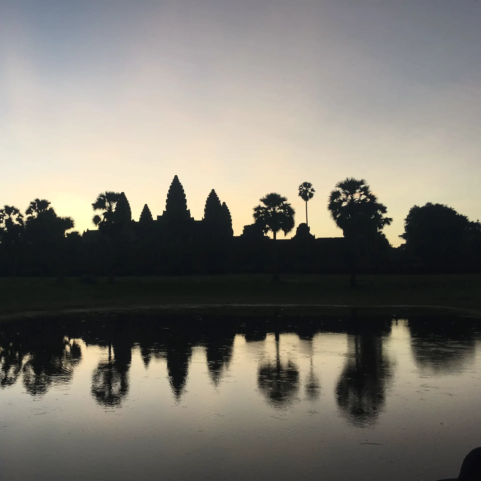 Angkor Wat, after the sunrise crowd