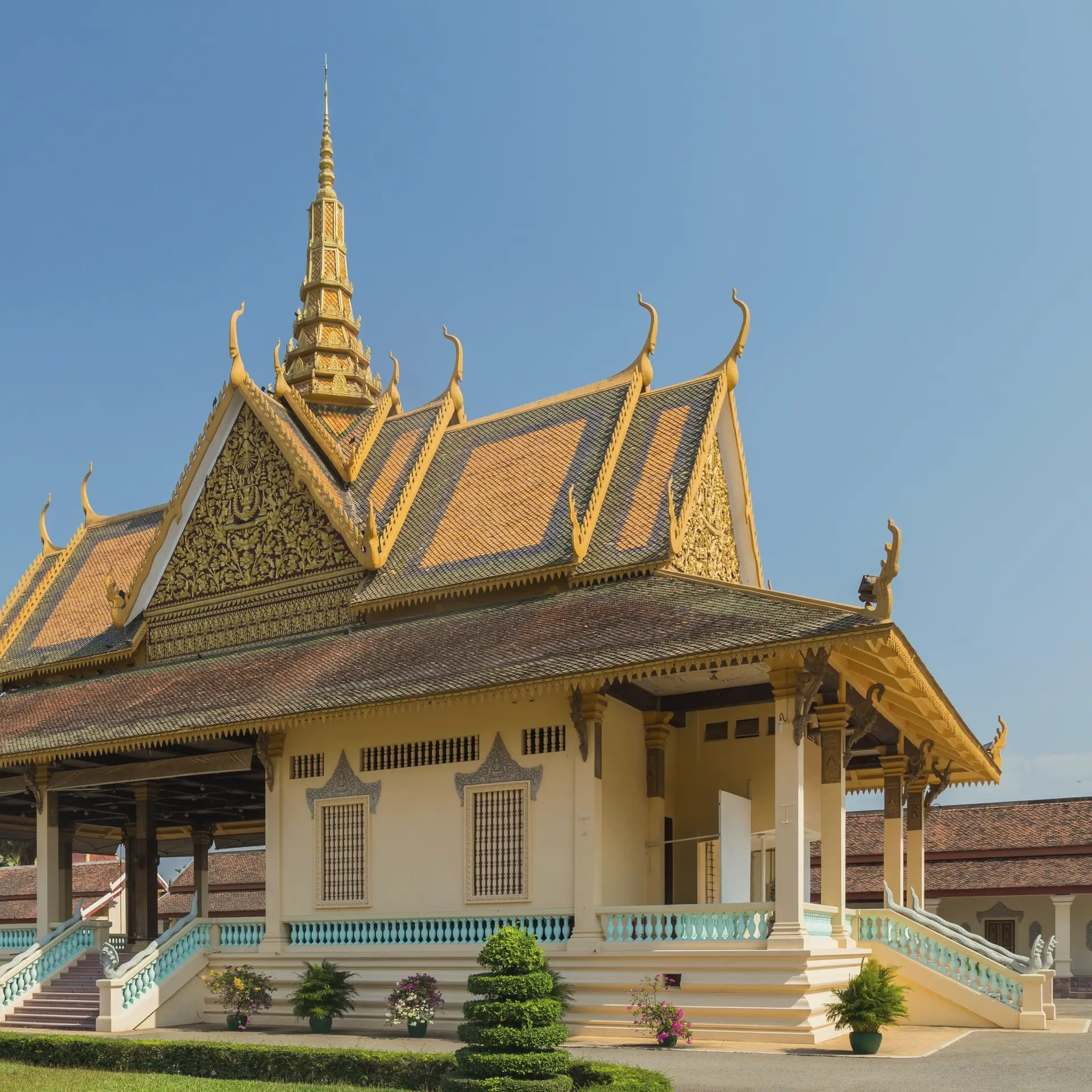 The Royal Palace and the Silver Pagoda