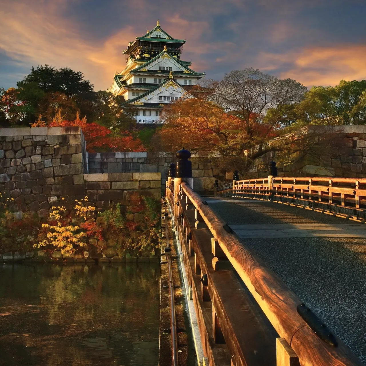 Lá đỏ ở Kyoto