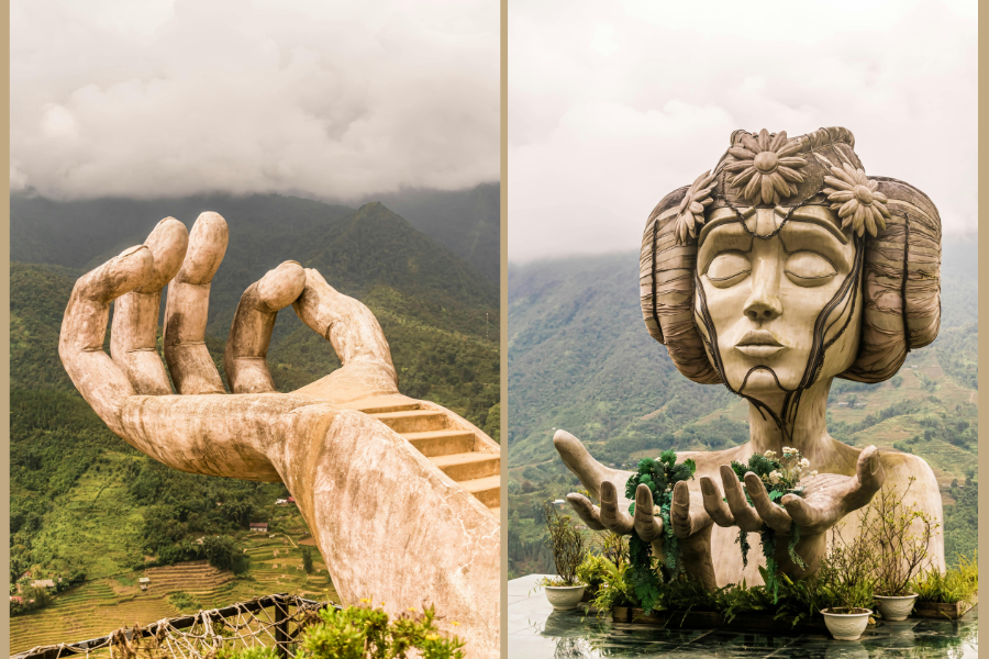 DAY 1: HANOI - SAPA - MOANA 	 			      				 ( - / L / D )