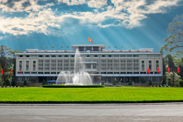 The historic Reunification Palace